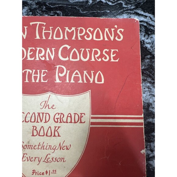 John Thompson's Modern Course for the Piano the Second Grade Book 1937 - Picture 7 of 14